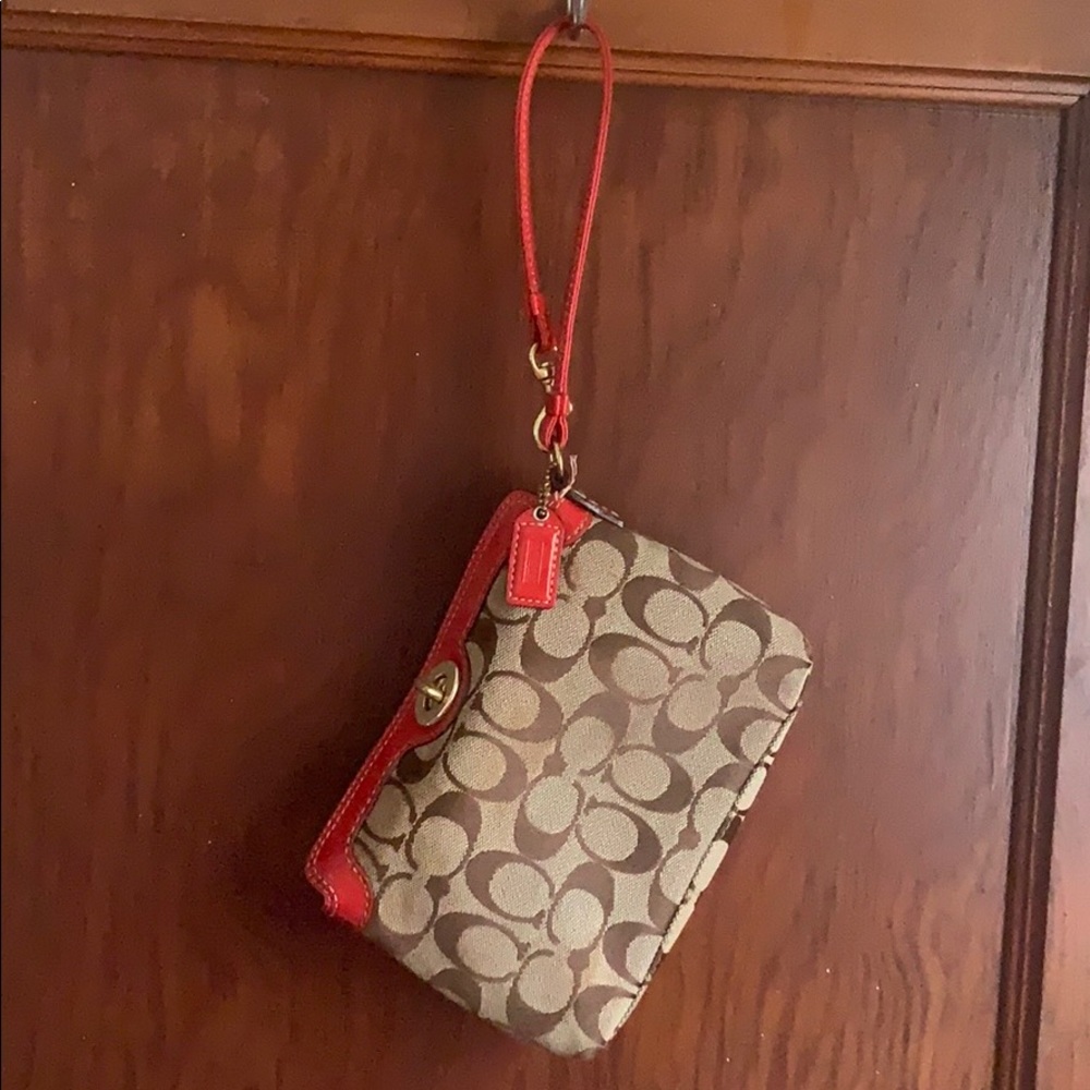 Coach wristlet